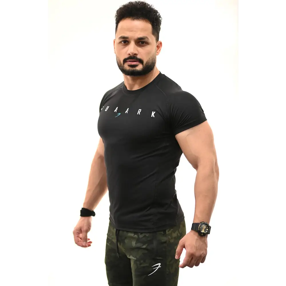 Checks T-shirt Black - Tshirts