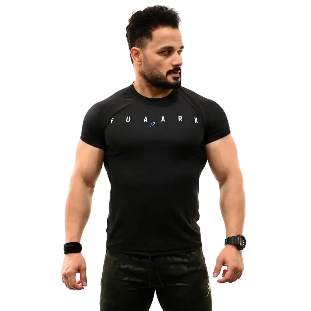 Checks T-shirt Black - Tshirts