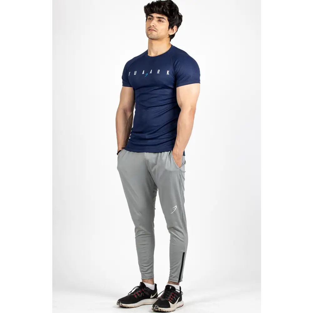 Checks T-shirt Navy - Tshirts