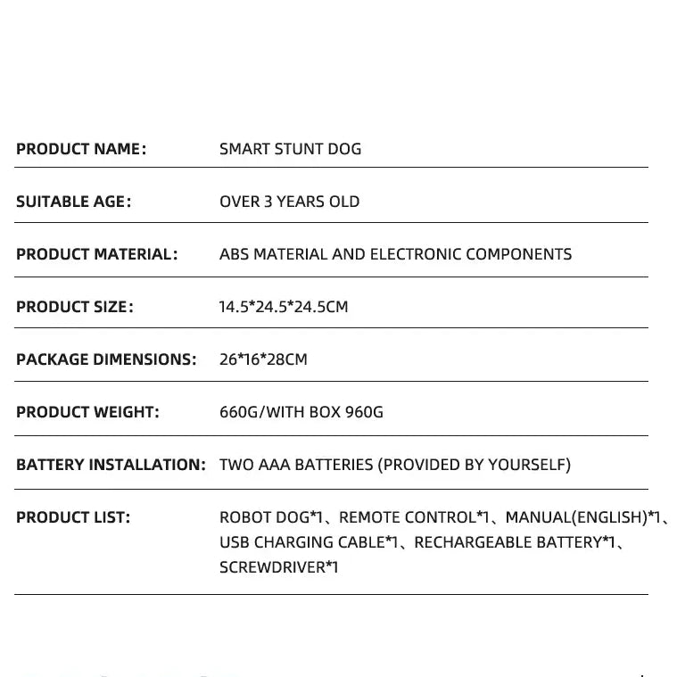 Children’s Toy Remote Control Intelligent Robot Dog DIY programming voice interactive electronic pet dog robot model