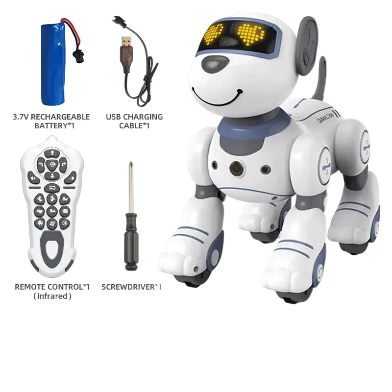 Children’s Toy Remote Control Intelligent Robot Dog DIY programming voice interactive electronic pet dog robot model