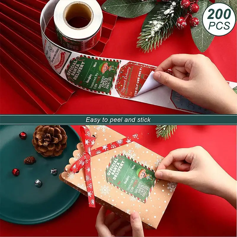 Christmas Gift Labels (200pcs) - SS