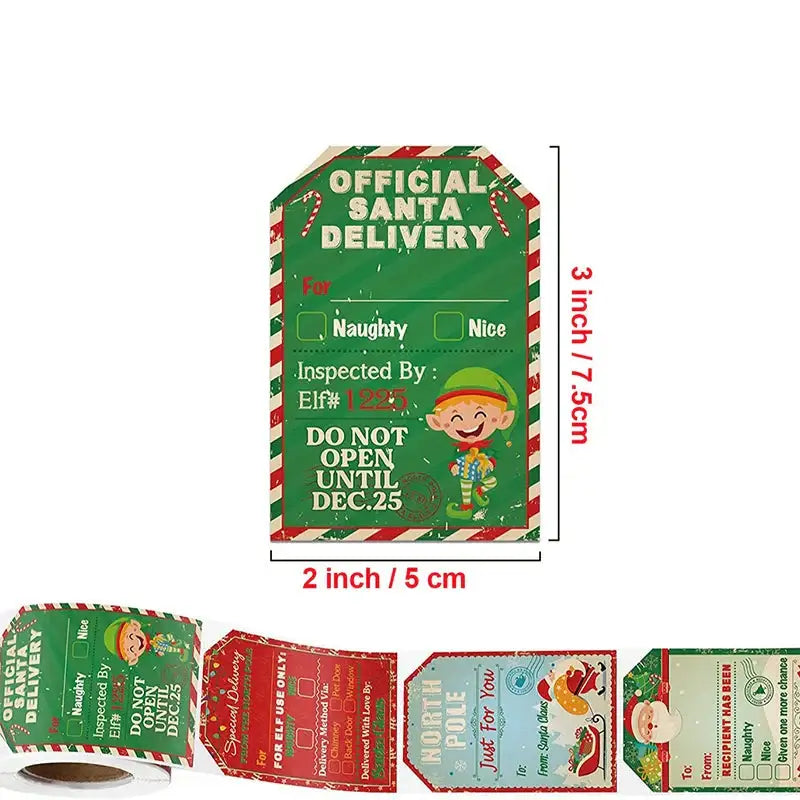 Christmas Gift Labels (200pcs) - SS