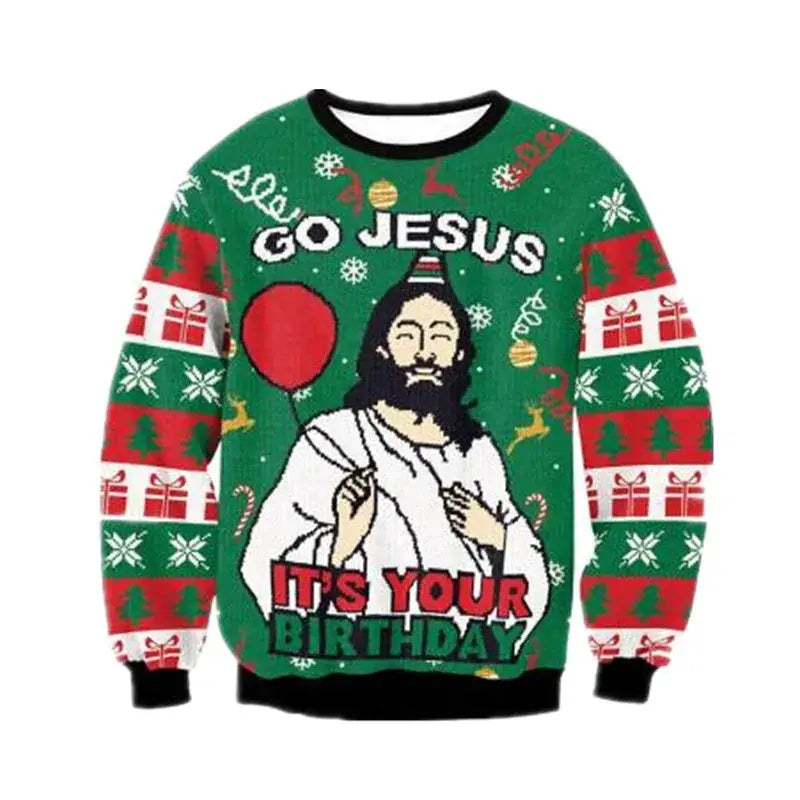 Christmas Jersey (30 designs available - Small & Medium) - Color 7 / Small - SS