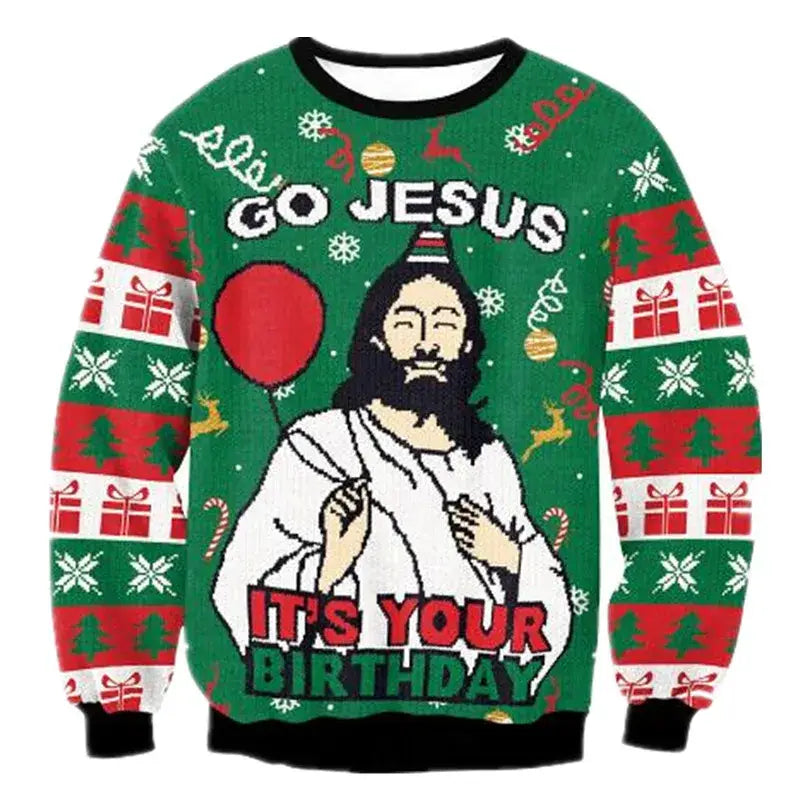 Christmas Jersey (30 designs available - Small & Medium) - SS