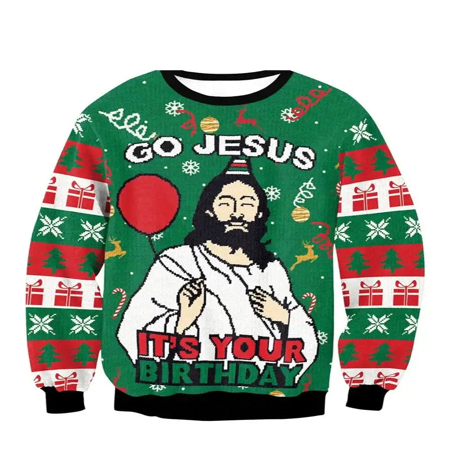 Christmas Jersey (30 designs available - Small & Medium) - SS