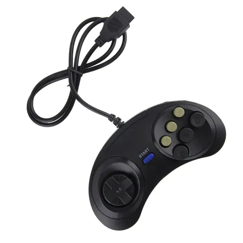 Classic 6-Button Wired Controller for SEGA MD2 - Game Controller - 9eight5
