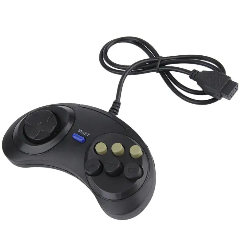 Classic 6-Button Wired Controller for SEGA MD2 - Game Controller - 9eight5