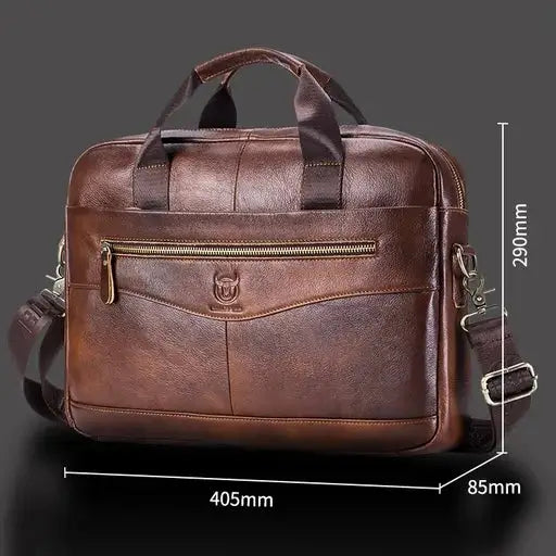 Classic Leather Office Bag - 9eight5