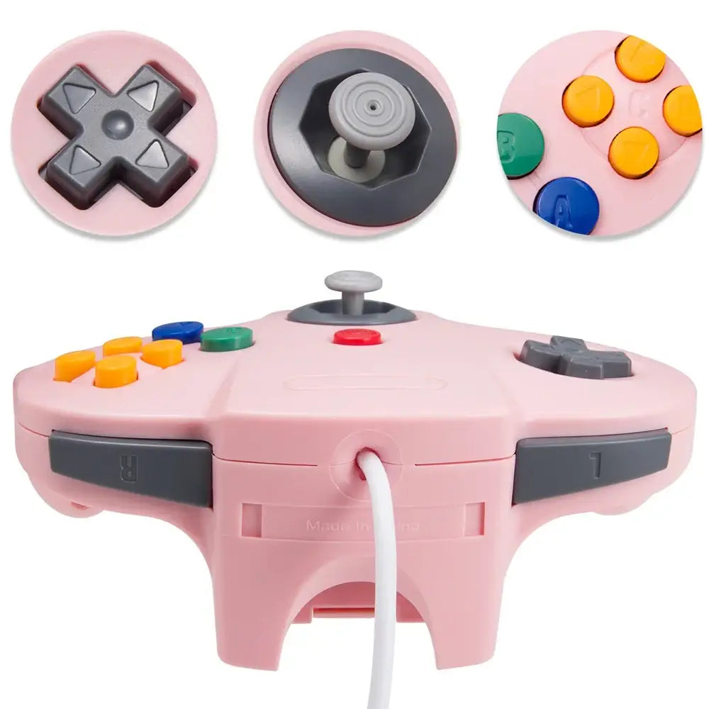 Classic N64 Wired Controller (available in 1pc and 2pcs) - 9eight5
