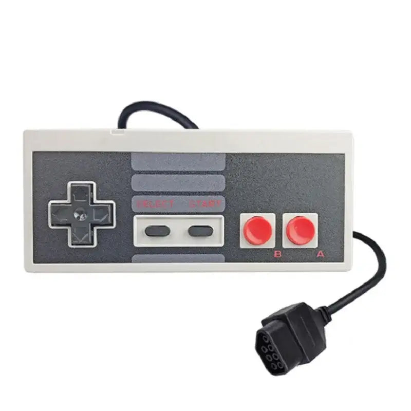 Classic NES Controller – US/EU Compatible Control Pad (available in White & Grey) - Gray / Controller - 9eight5