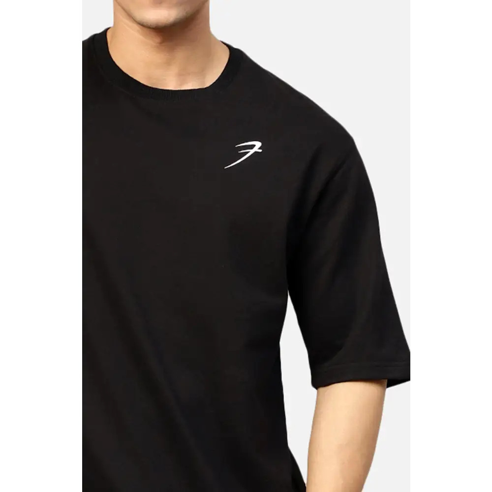 Classic Oversized T-shirt Black - Tshirts