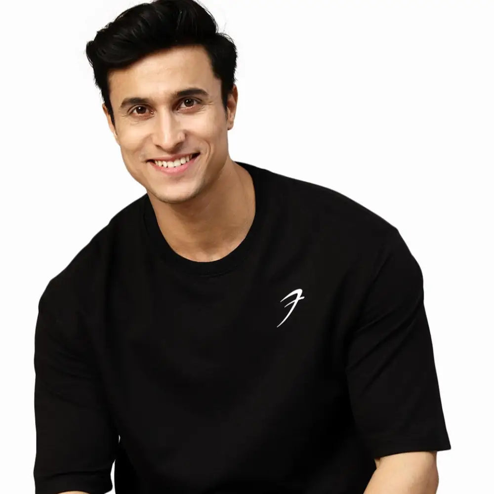 Classic Oversized T-shirt Black - Tshirts