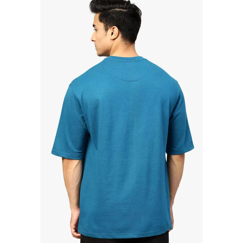 Classic Oversized T-shirt Teal - Tshirts