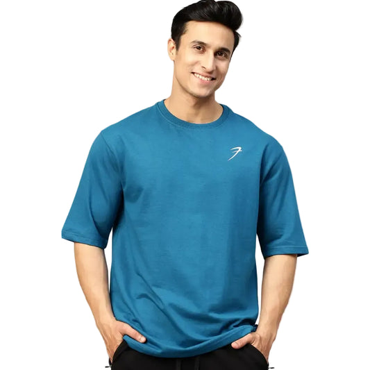 Classic Oversized T-shirt Teal - Tshirts