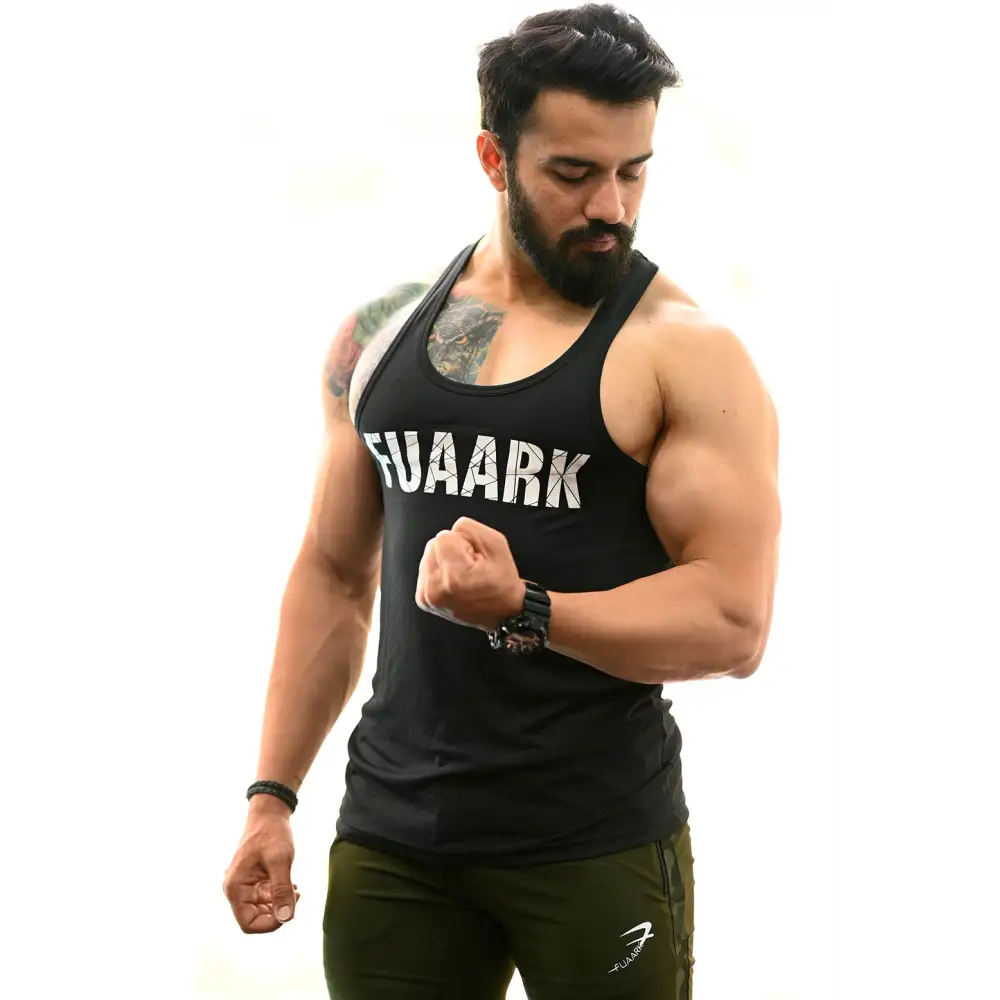 Classic Stringer Black - Vest