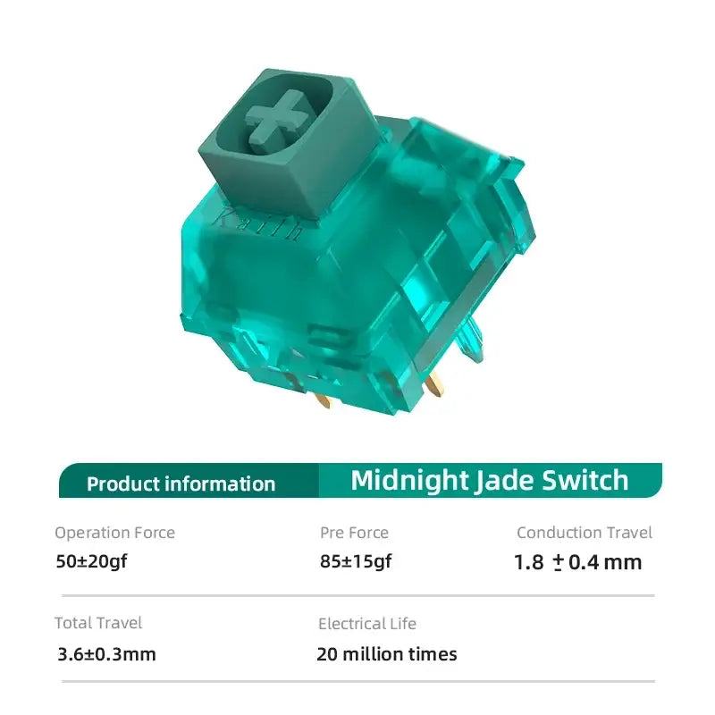 Clicky Hot-Swap Mechanical Switches – Gaming Keyboard (different sets available) - 9eight5