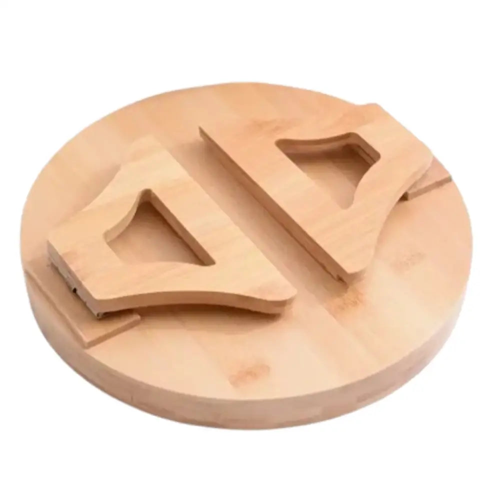 Clip-On Wooden Sofa Armrest Tray Table Natural Wood Couch Organizer for Remote Drinks & Snacks