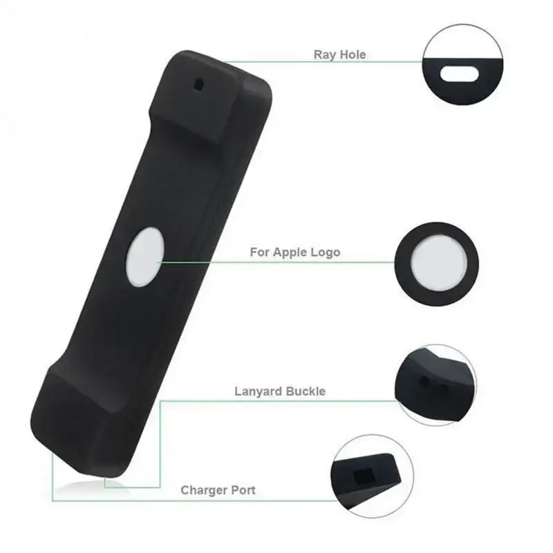 Colorful Silicone Protective Case Cover Anti-fall Skin for Apple TV 4 Remote Control Dust-proof Waterproof Protector