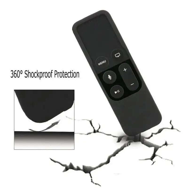 Colorful Silicone Protective Case Cover Anti-fall Skin for Apple TV 4 Remote Control Dust-proof Waterproof Protector