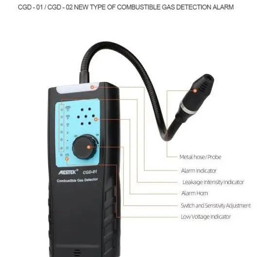 Combustible Gas Leak Detector - Handheld