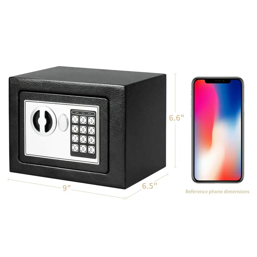 Compact Digital Safe for Cash & Valuables - SS