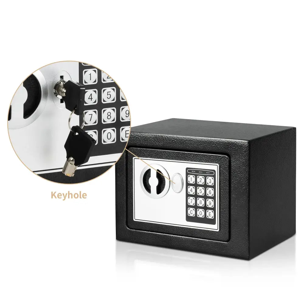 Compact Digital Safe for Cash & Valuables - SS