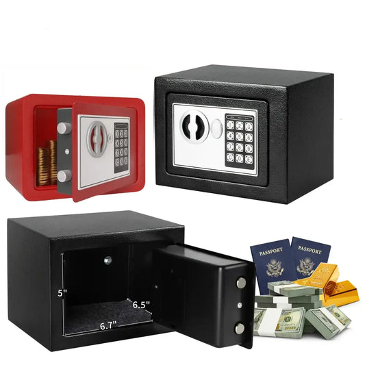 Compact Digital Safe for Cash & Valuables - SS