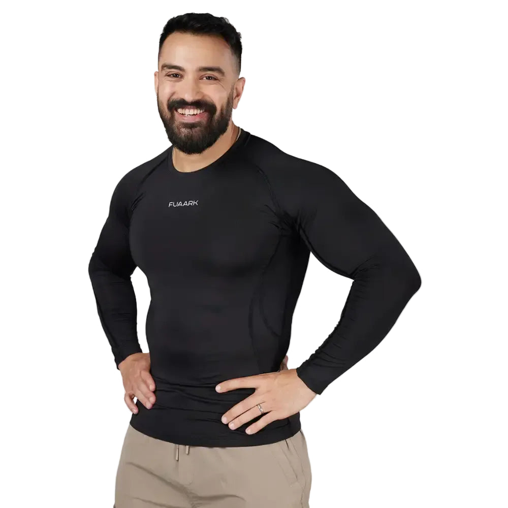 Compression 2.0 Full Sleeves T-shirt Black