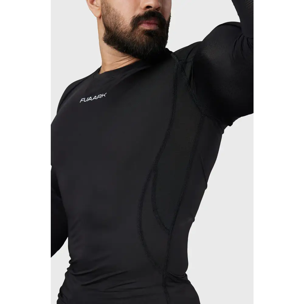 Compression 2.0 Full Sleeves T-shirt Black