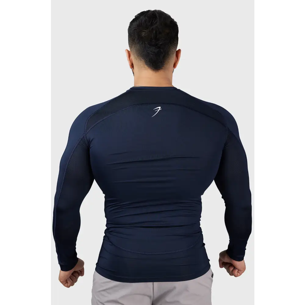 Compression 2.0 Full Sleeves T-shirt Navy - Tshirts