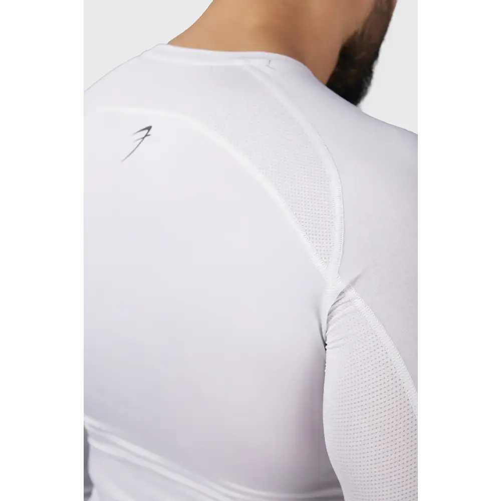 Compression 2.0 Full Sleeves T-shirt White