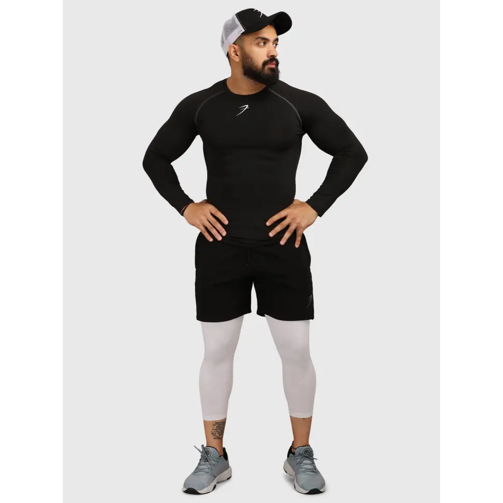 Compression Fullsleeves T-shirt Black