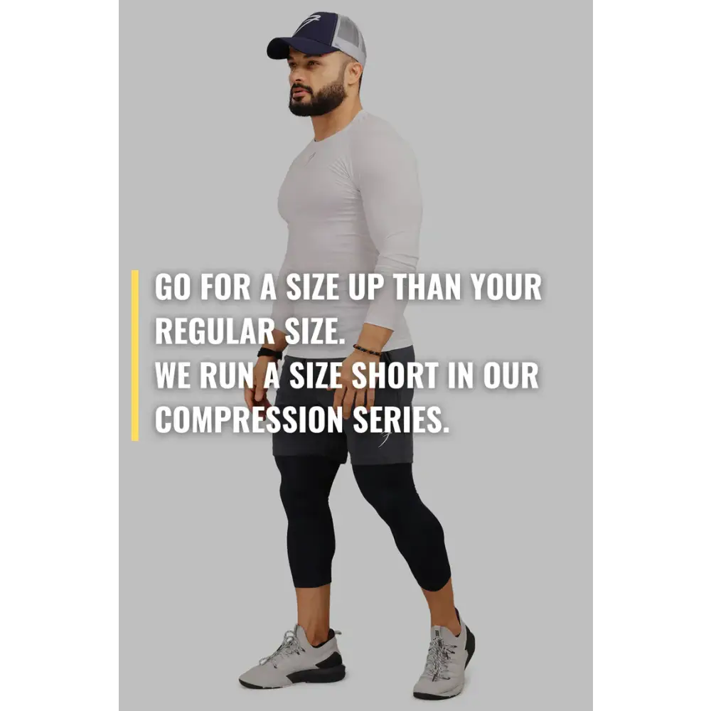 Compression Fullsleeves T-shirt Black