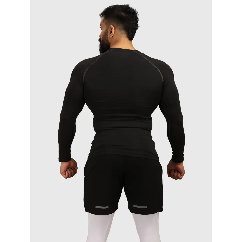 Compression Fullsleeves T-shirt Black