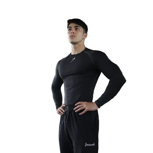 Compression Fullsleeves T-shirt Black