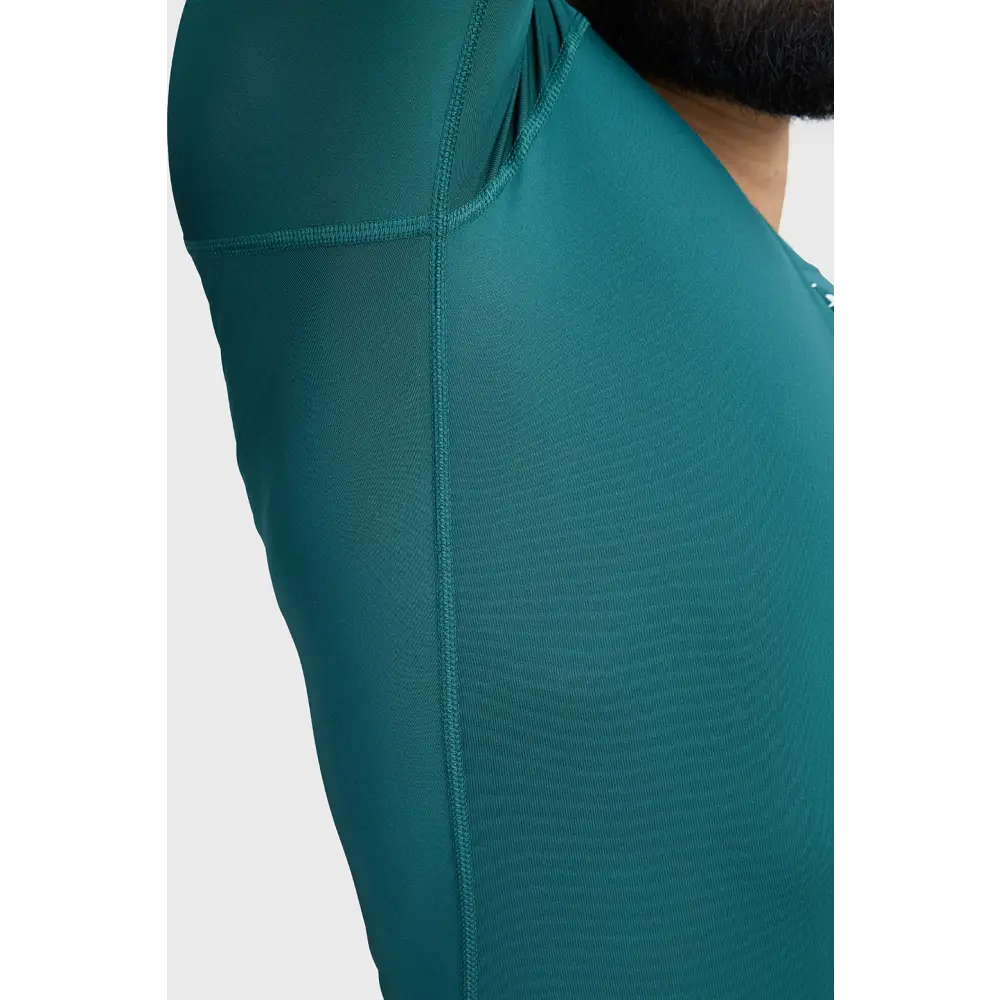Compression Fullsleeves T-shirt Emerald Green - Tshirts