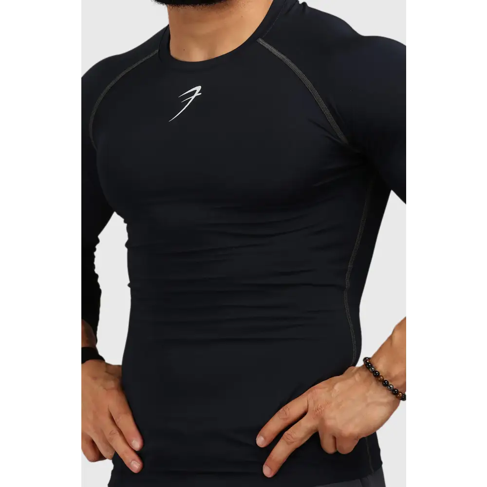 Compression Fullsleeves T-shirt Navy - Tshirts