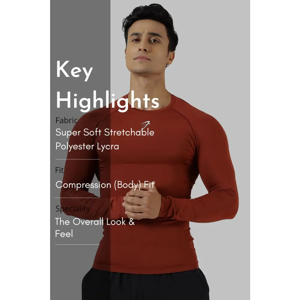Compression Fullsleeves T-shirt Salsa - Tshirts