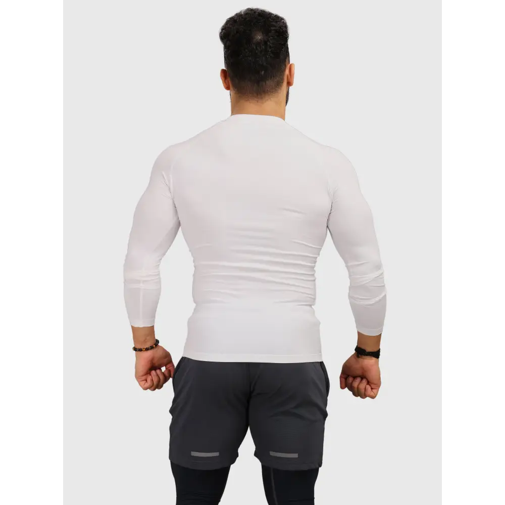 Compression Fullsleeves T-shirt White