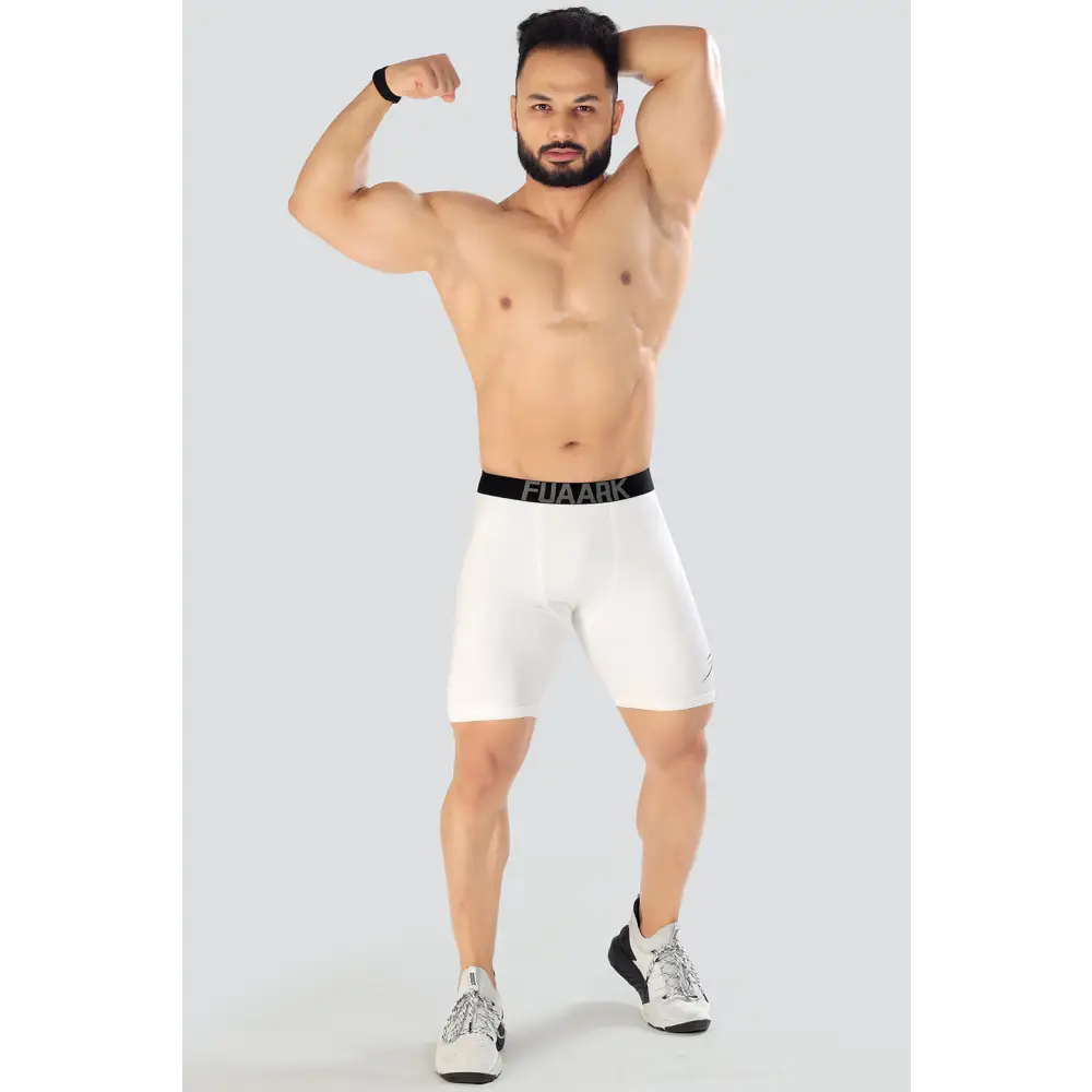 Compression Shorts White