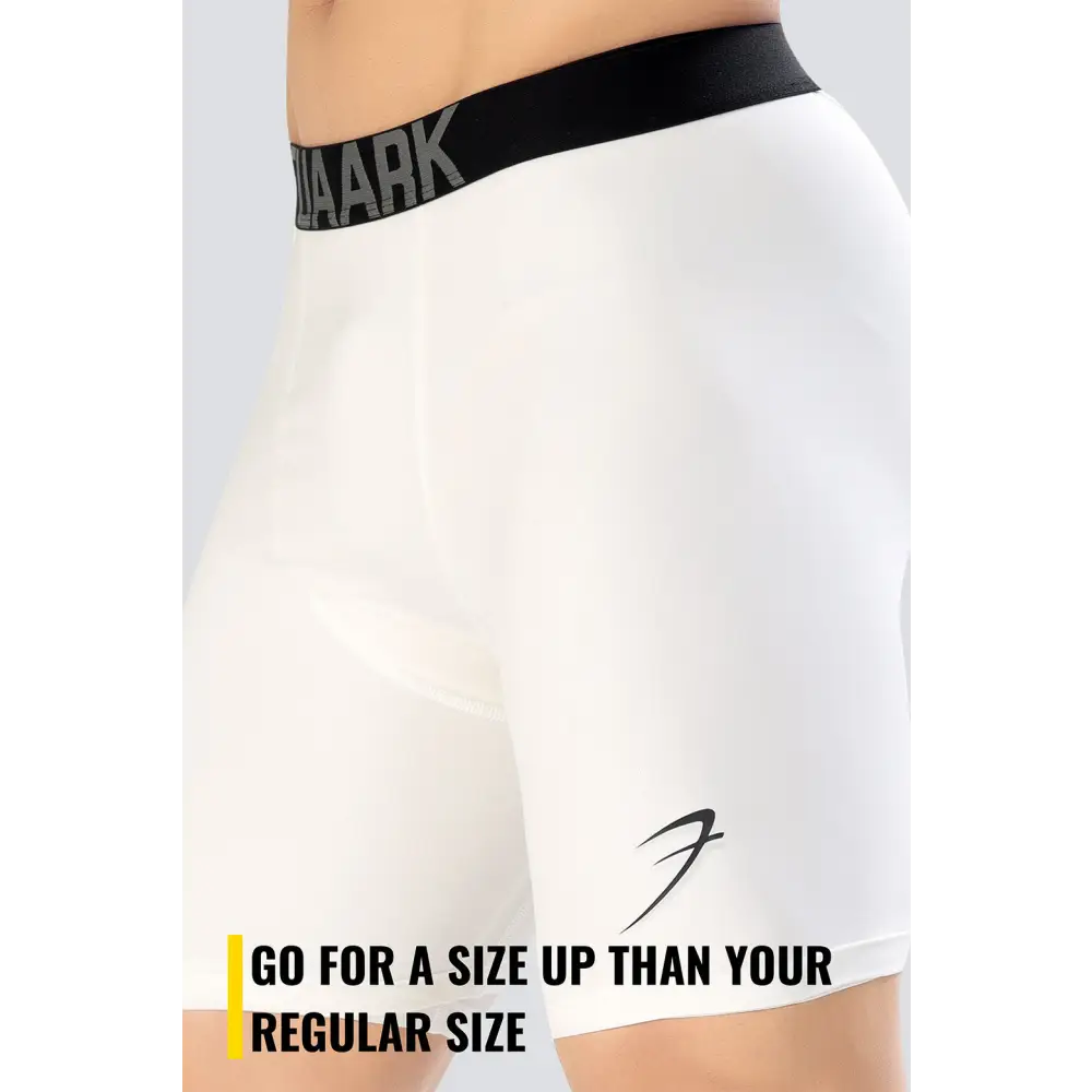 Compression Shorts White