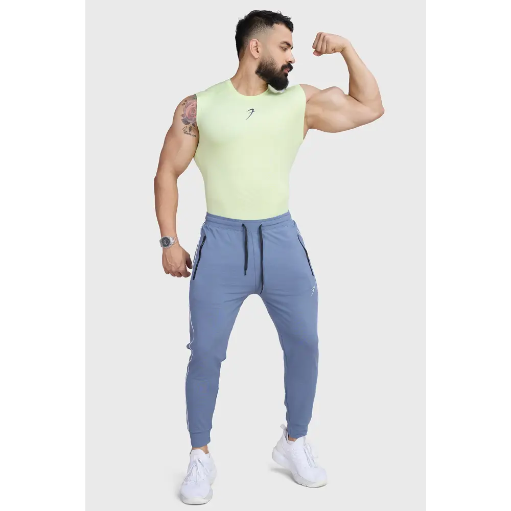 Compression Sleeveless Tank Lime - Vest