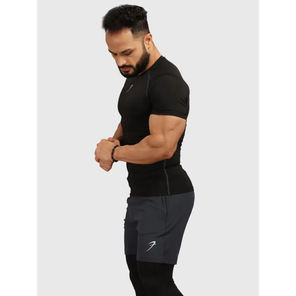 Compression T-shirt Black - Tshirts