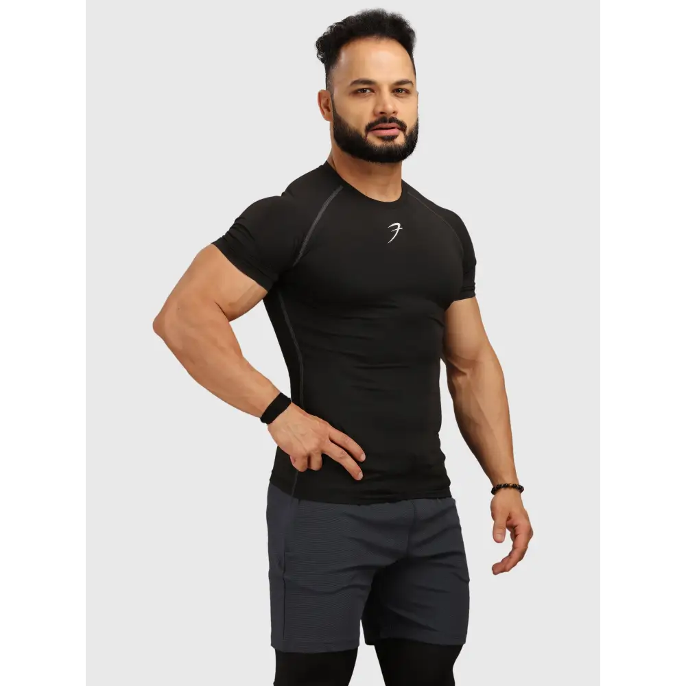 Compression T-shirt Black - Tshirts