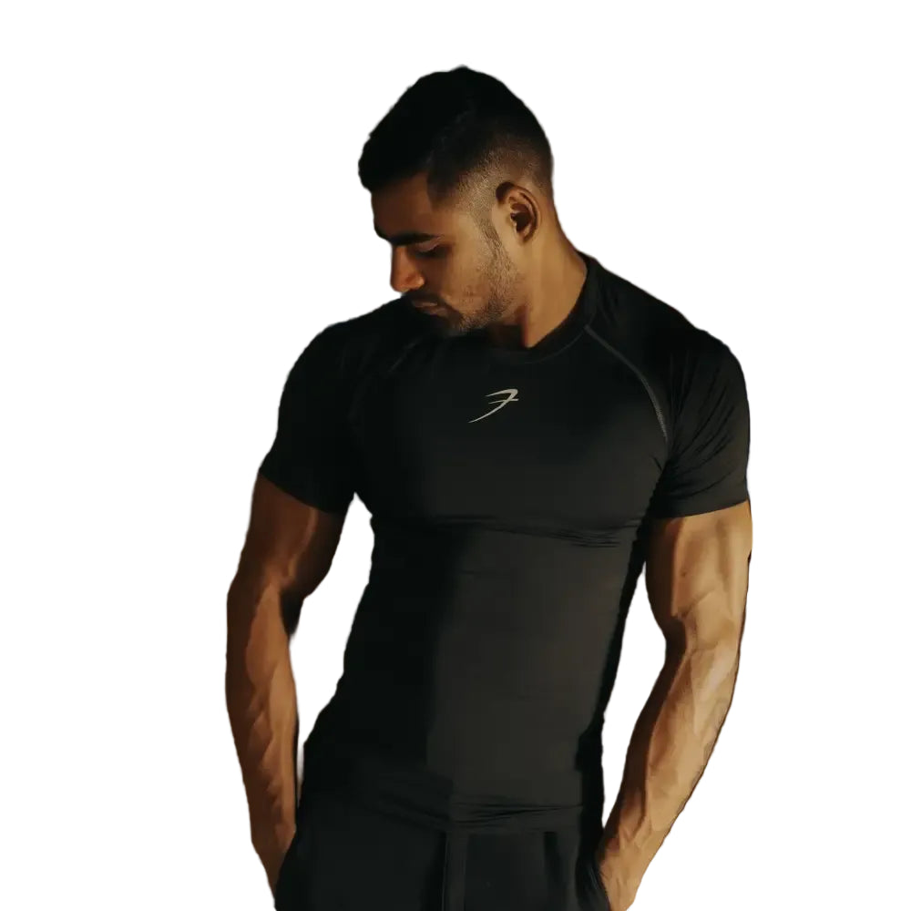 Compression T-shirt Black - Tshirts