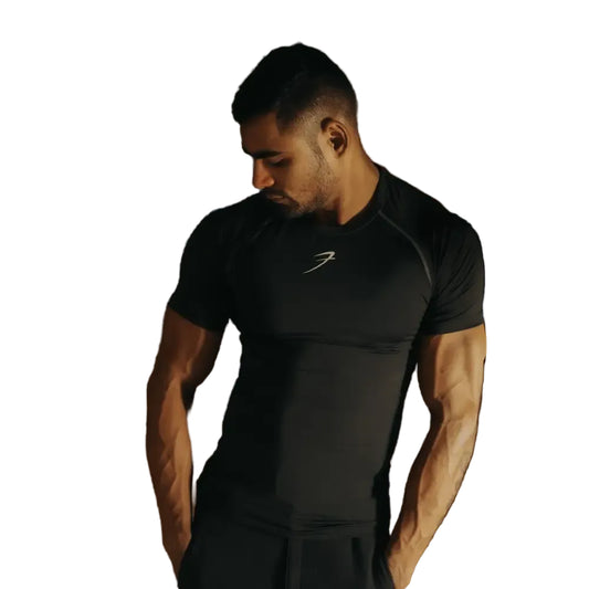 Compression T-shirt Black - Tshirts