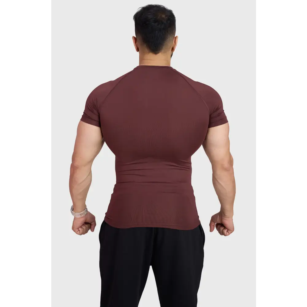 Compression T-shirt Brown - Tshirts