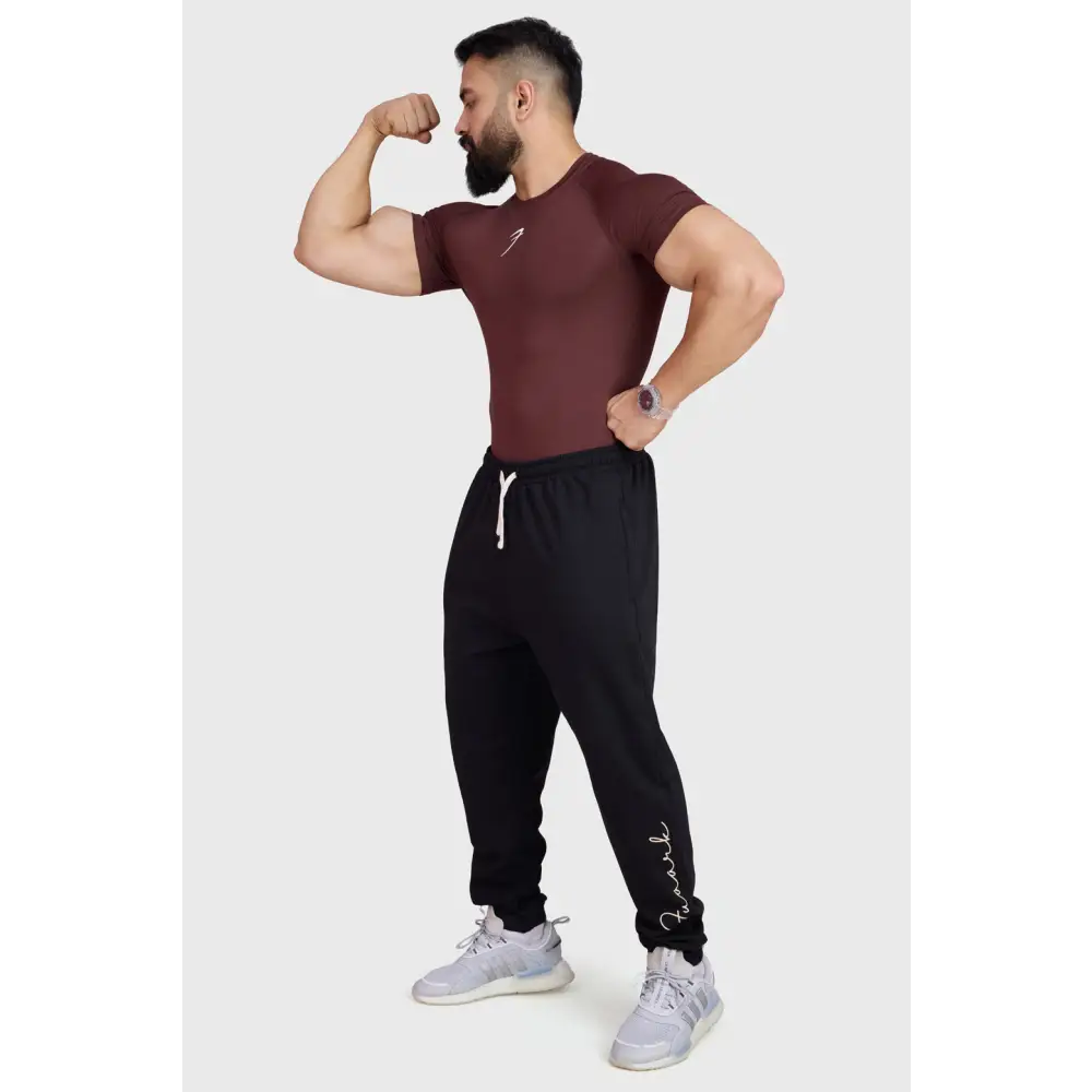 Compression T-shirt Brown - Tshirts