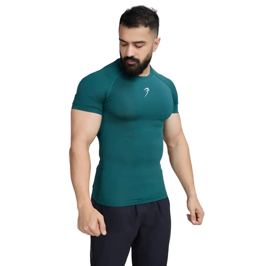 Compression T-shirt Emerald Green - Tshirts